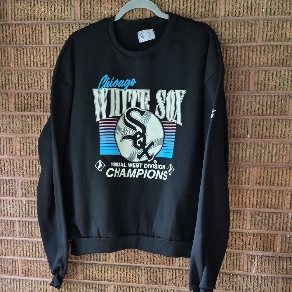 SO Black Chicago White Sox Crewneck Sweater